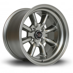 Felga rota rkr 15x9 4x100 67,1 et0, steelgrey