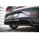 Body kit i vizualni dodaci Stražnji difuzor + Imitacija ispušnih krajeva Seat Leon FR Hatchback Mk4 | race-shop.hr
