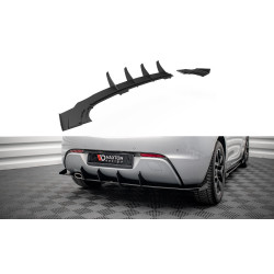 MAXTON DESIGN Street Pro stražnji difuzor + krila za Opel Astra GTC OPC-Line J, crna