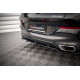 Body kit i vizualni dodaci Središnji stražnji difuzor (s okomitim prugama) V.2 BMW X6 M-Pack G06 | race-shop.hr