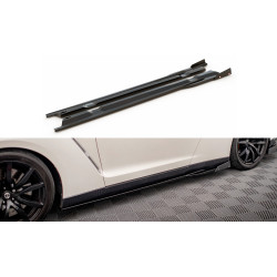 Difuzori bočnih pragova + Zalisci Nissan GTR R35 Facelift