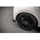 Body kit i vizualni dodaci MAXTON DESIGN središnji stražnji difuzor + krila za Toyota Yaris Mk4, sjajna crna, V1 | race-shop.hr
