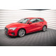 Body kit i vizualni dodaci MAXTON DESIGN Street Pro difuzori bočnih pragova + krila za Audi A3 8Y, crna | race-shop.hr
