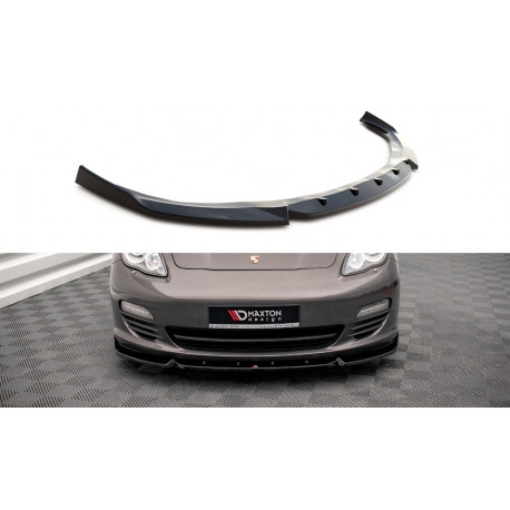 Body kit i vizualni dodaci MAXTON DESIGN prednji lip za Porsche Panamera / Panamera Diesel 970, sjajna crna, V2 | race-shop.hr