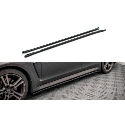 MAXTON DESIGN difuzori bočnih pragova za Porsche Panamera / Panamera Diesel / Panamera Turbo 970, sjajna crna, V2