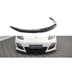 MAXTON DESIGN prednji lip za Porsche Panamera Turbo Sport Design Package 970, sjajna crna, V2