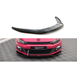MAXTON DESIGN prednji lip za Volkswagen Scirocco Mk3, sjajna crna, V2