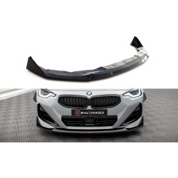 MAXTON DESIGN prednji lip za BMW 2 Coupe M-Pack / M240i G42, sjajna crna, V3