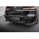 Body kit i vizualni dodaci MAXTON DESIGN središnji stražnji difuzor za BMW 7 M-Pack G70 (s vertikalnim prugama), sjajna crna | race-shop.hr