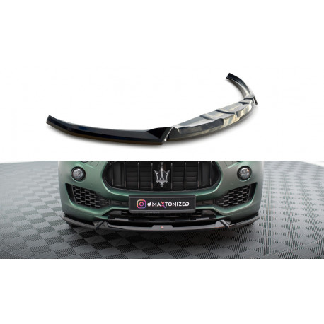 Body kit i vizualni dodaci MAXTON DESIGN prednji lip za Maserati Levante Mk1, sjajna crna, V1 | race-shop.hr