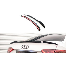 MAXTON DESIGN lip gepeka za Audi A5 / A5 S-Line / S5 Coupe 8T, sjajna crna, V2