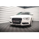 Body kit i vizualni dodaci MAXTON DESIGN prednji lip za Audi A5 Coupe 8T Facelift, sjajna crna, V2 | race-shop.hr