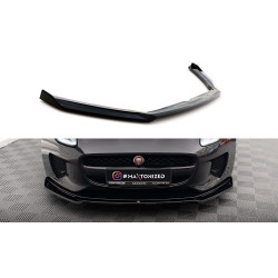 MAXTON DESIGN prednji lip za Jaguar F-Type Mk1 Facelift, sjajna crna, V2
