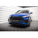 Body kit i vizualni dodaci MAXTON DESIGN prednji lip za Audi SQ5 / Q5 S-Line SUV / Sportback Mk2 Facelift, sjajna crna, V2 | race-shop.hr