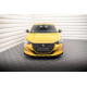 Body kit i vizualni dodaci MAXTON DESIGN prednji lip za Peugeot 208 GT Mk2, sjajna crna, V1 | race-shop.hr