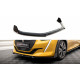 Body kit i vizualni dodaci MAXTON DESIGN prednji lip + krila za Peugeot 208 GT Mk2, sjajna crna, V1 | race-shop.hr