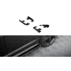MAXTON DESIGN bočna krila pragova za Audi RS6 Avant C6, sjajna crna