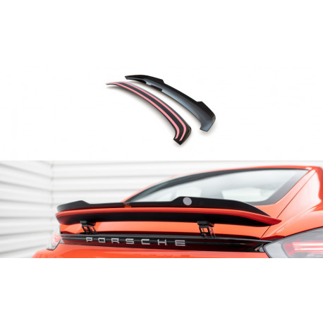 Body kit i vizualni dodaci MAXTON DESIGN lip gepeka za Porsche 718 Cayman 982c, sjajna crna | race-shop.hr