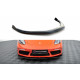 MAXTON DESIGN prednji lip za Porsche 718 Cayman 982c, sjajna crna, V2