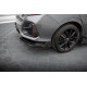 Body kit i vizualni dodaci MAXTON DESIGN središnji stražnji difuzor + krila za Honda Civic Sport Mk 10 Facelift, sjajna crna | race-shop.hr