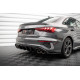 Body kit i vizualni dodaci MAXTON DESIGN stražnji difuzor za Audi S3 Sedan 8Y, sjajna crna | race-shop.hr
