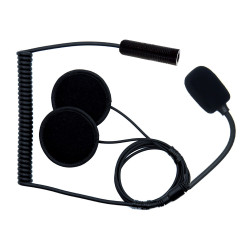 ZeroNoise Slušalice za kacigu s otvorenim licem - ženski priključak