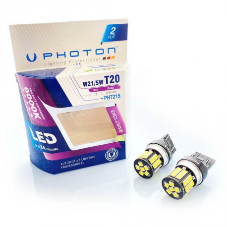 Žarulje i xenon svjetla PHOTON LED EXCLUSIVE SERIES W21/5W žarulja za unutrašnjost 12-24V 21W/5 W3x16q CAN (2 kom) | race-shop.hr