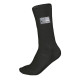 Donje rublje OMP Nomex čarape s FIA homologacijom, visoke crne | race-shop.hr