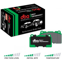 DBA Brake Pads Street Performance, Front Axle DB2210SP