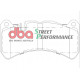 Kočioni diskovi DBA PREDNJE KOČIONE PLOČICE DBA Street Performance DB1845SP | race-shop.hr