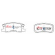 Kočnice DBA DBA Brake Pads Street Series Ceramic, Rear Axle DB1464SS | race-shop.hr