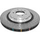 Kočnice DBA DBA 5000 series Crossed Drilled & Dimpled Silver Hat DBA52280SLVXD (2 pcs) | race-shop.hr