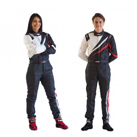 Kombinezoni FIA trkaći kombinezon RRS EVO Dynamic, crna/crvena | race-shop.hr