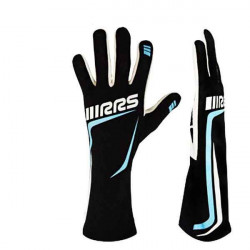 Trkaće rukavice RRS Grip 2 sa FIA (unutarnje šivanje) crno plave