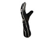Rukavice FIA trkaće rukavice RRS DYNAMIC 2 (vanjsko šivanje), crna | race-shop.hr