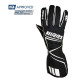 Rukavice FIA trkaće rukavice RRS DYNAMIC 2 (vanjsko šivanje), crna | race-shop.hr