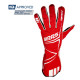 Rukavice FIA trkaće rukavice RRS DYNAMIC 2 (vanjsko šivanje), crvena | race-shop.hr