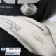 Rukavice FIA trkaće rukavice RRS VIRAGE 2 (vanjsko šivanje), bijela | race-shop.hr