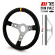 Volani Sportski volan s 3 kraka RRS Monte Carlo F65, 350mm, koža, 65mm uvlačenje, crna/srebrna/žuta | race-shop.hr