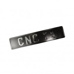 Registarska tablica CNC71