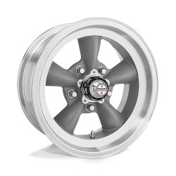 American Racing Vintage VN105 TORQ THRUST D felga 15x10 5x120.65 83.06 ET-44, Torq gray