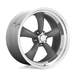 American Racing Vintage VN215 CLASSIC TORQ THRUST II felga 17x8 5x120.65 83.06 ET8, Mag gray