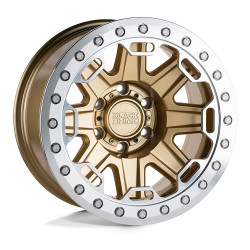 Black Rhino RIFT BEADLOCK felga 17x8.5 6x139.7 112.1 ET0, Matte Gold