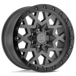 Black Rhino SPROCKET felga 17x9.5 5x127 71.5 ET-18, Matte gunmetal