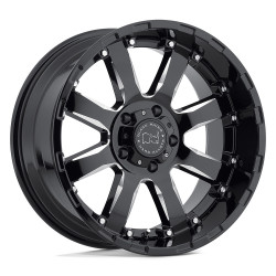 Black Rhino SIERRA felga 20x9 6x120 67.06 ET12, Gloss black