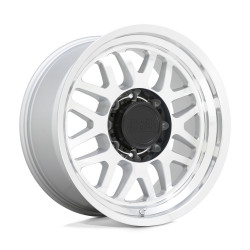 Black Rhino DELTA felga 20x9.5 8x170 125.1 ET-18, Gloss silver