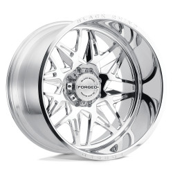 Black Rhino TWISTER felga 24x14 6x139.7 112.1 ET-76, Silver