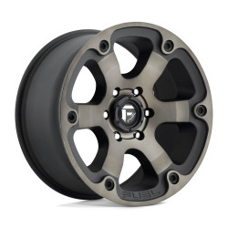 Fuel D564 BEAST felga 17x9 6x139.7 108 ET1, Matte black