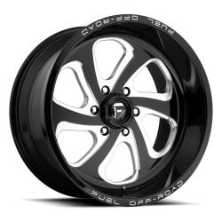 Fuel D587 FLOW felga 18x9 8x165.1 125.1 ET-12, Gloss black