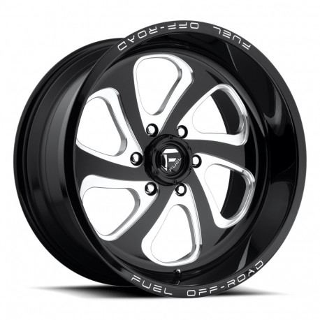 ALU felge Fuel Fuel D587 FLOW felga 20x10 8x165.1 125.1 ET-18, Gloss black | race-shop.hr